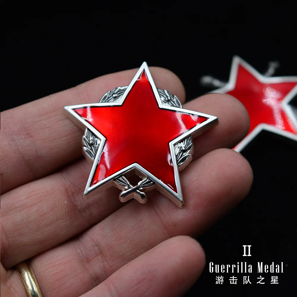 WW2 Советский Союз значок булавка медаль Второй мировой войны Partisan солдат брошь в