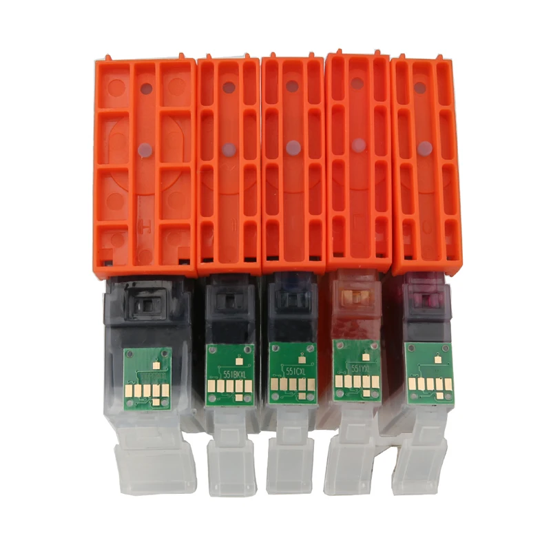 5PK PGI 550 pgi CLI 551 XL чернильный картридж для canon PGI550 CLI551 PIXMA IP7250 MG5450 MX925 MG5550 MG6450 MG5650 MG6650