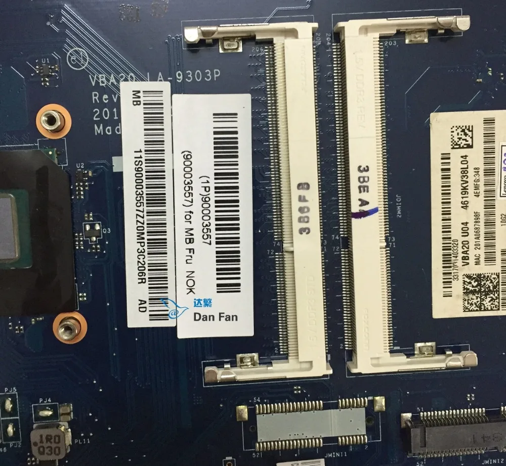 VBA20 LA-9303P 90003557 для Lenovo C240 1017U AIO материнская плата 100% протестированная полностью