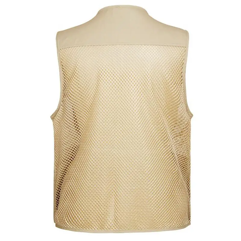 Men's Photographer Vest Multi-Pockets Cheap Vests Out-door Shooting Hunt Waistcoat Walking Travel plus size S-4XL | Мужская одежда