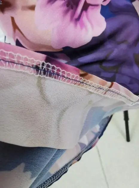 Женский комплект из двух предметов длинное платье с цветочным принтом и