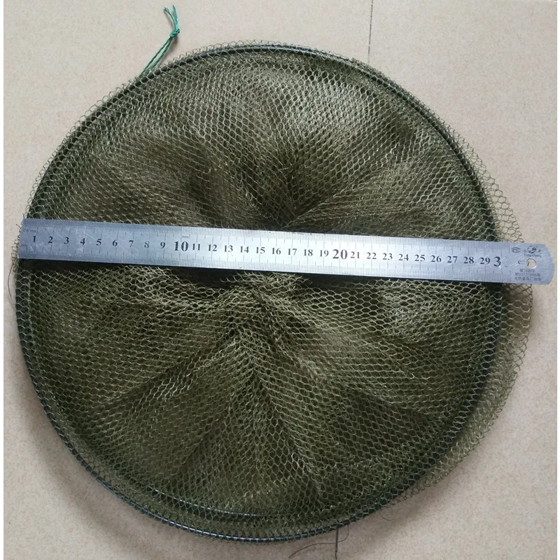 D30cm * L50cm 2 секции сеть креветок рыболовная простая Китай pesca potes herramientas creel fish cage