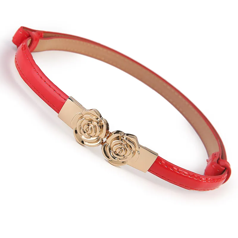 Женские роскошные Лакированная кожа ремнем Модный дизайн Лидер продаж Цвет