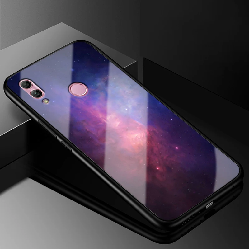 A 6,21 ''для huawei Nova Lite 3 Чехол POT-LX2 из закаленного стекла жесткий чехол для телефона для huawei Nova Lite 3 Чехол Nova Lite3 мягкая рамка