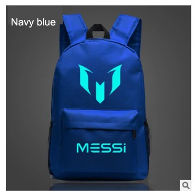 Navy blue Список Lionel Messi рюкзак модный Повседневный Рюкзак подростковый мужской wo мужской студенческий школьный рюкзак дорожная сумка FN893 - Цвет: Navy blue