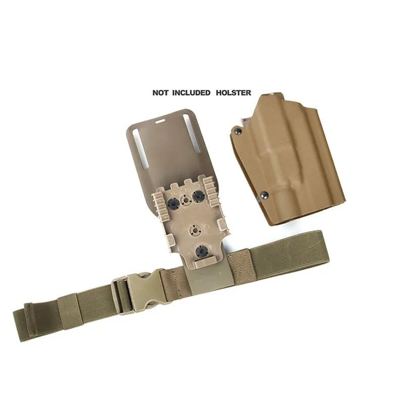 

Outdoor TMC Thigh Strap Version 2 Tactical Elastic Band Extend Strap for Leg Thigh Holster BK/CB