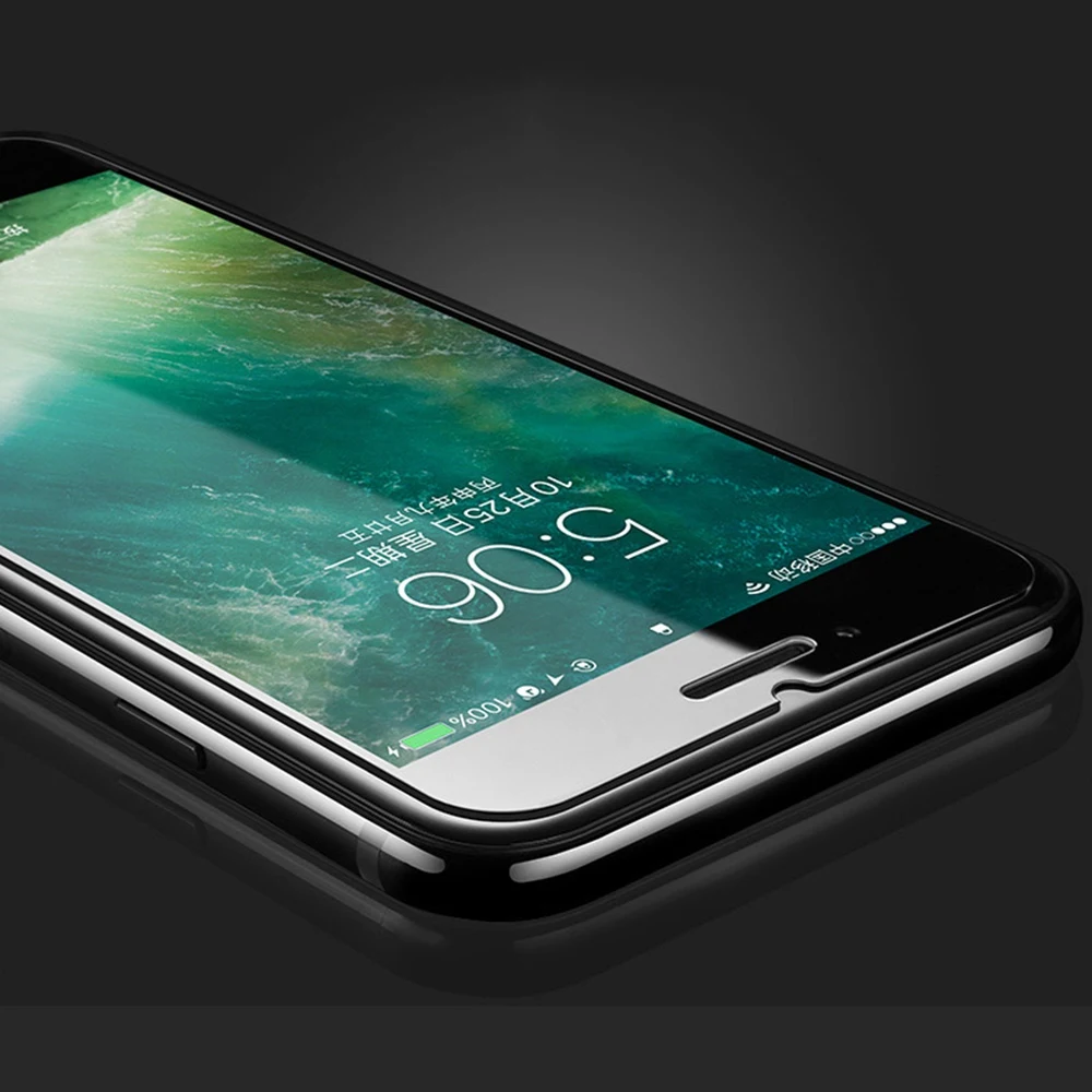 2 шт. закаленное стекло для iPhone 8 7 6 Plus SE Xs MAX жесткая защита стеклянная пленка X 5s 6s Xr