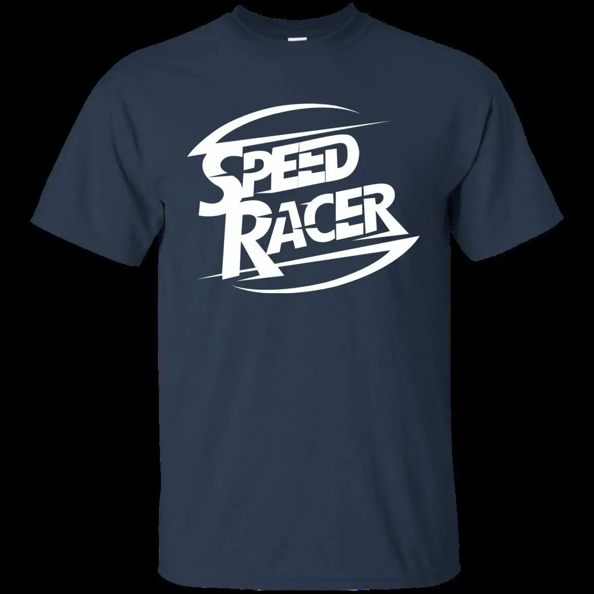 Черный темно синий Рубашка Для мужчин s Скорость гонщик забавная футболка S 3XL