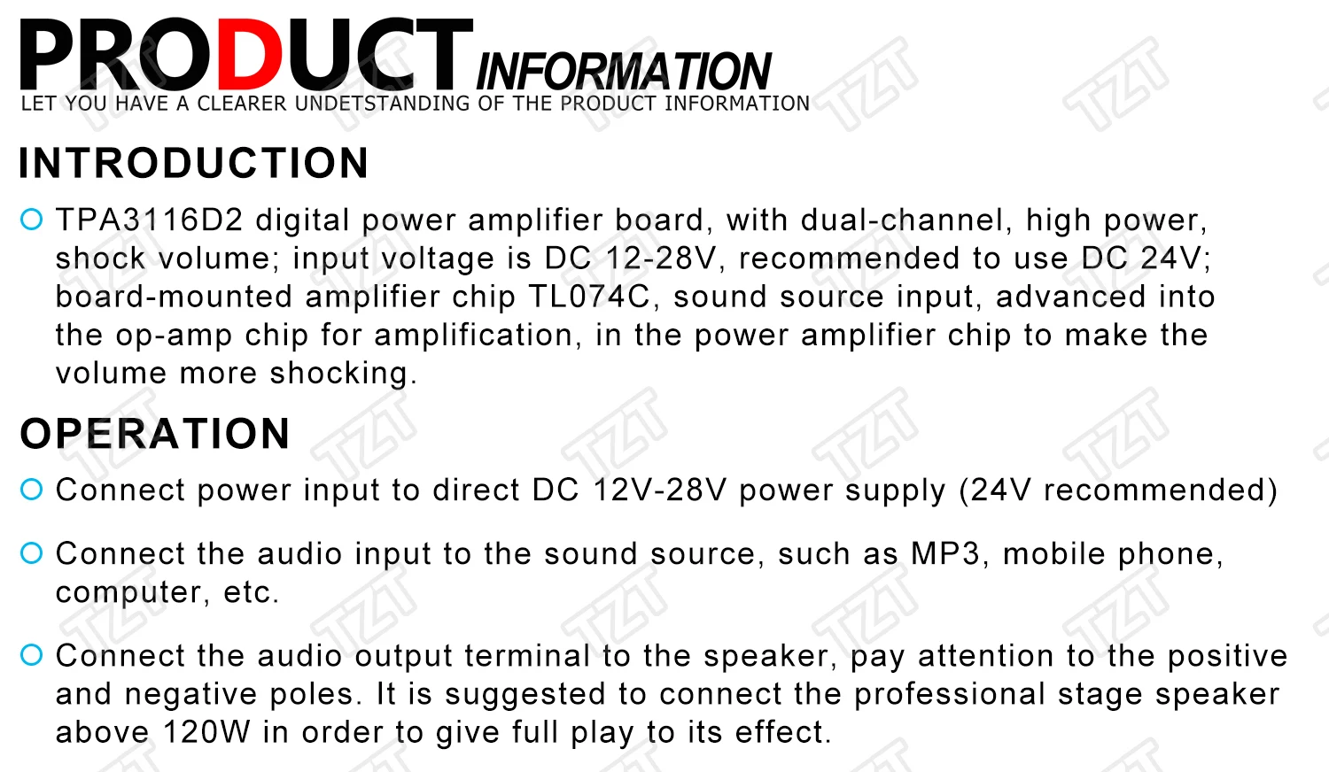 XH-M543 DC12-26V 2*120 Вт двухканальный стерео высокой мощности цифровой аудио усилитель мощности доска TPA3116D2 TPA3116 для Diy Kit