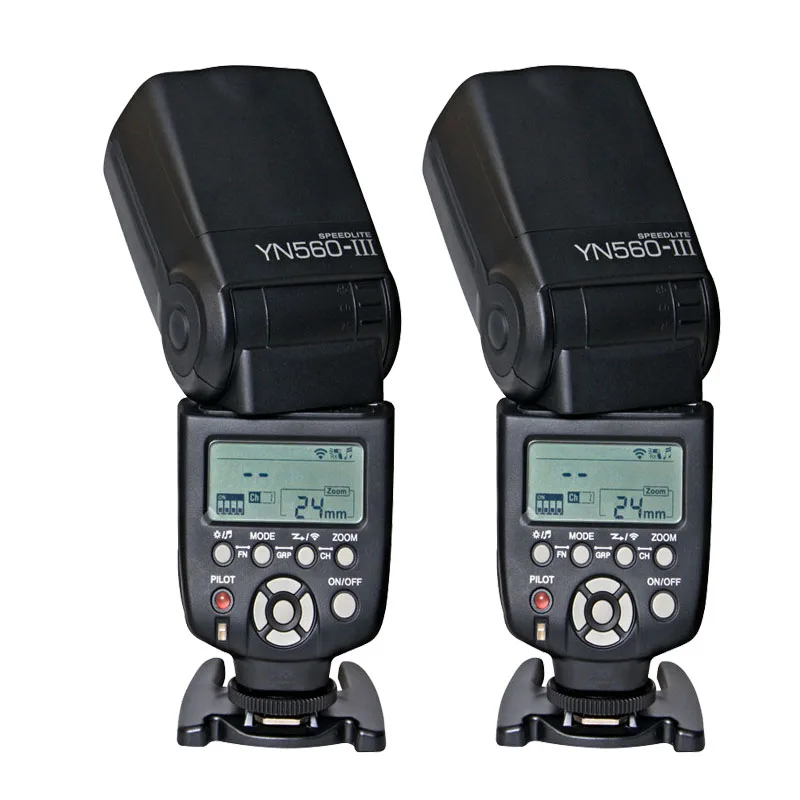 YONGNUO 2 * YN560 III YN560III радиовспышка Speedlite Speedlight + шт. RF603C беспроводной триггерный