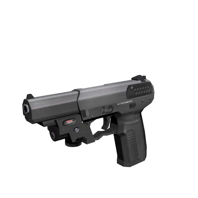 Бумажное ремесло 1:1 FN57 пистолет не обжигающий 3D бумажная модель украшение сборка