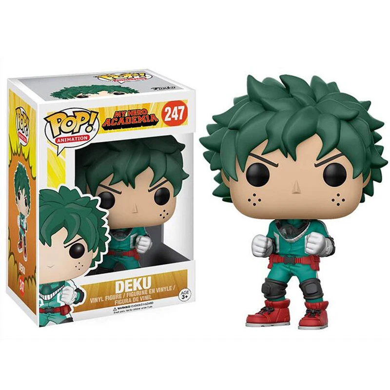 Funko Pop My Hero Academia Action Figure Deku Katsuki All Might Model Toys 10cm