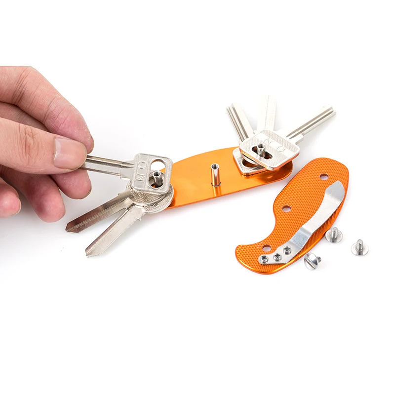 

Edc Multi Tool Keychain Hang Buckle Hiking Accessories Gadgets Inteligentes Key Collection High Capacity