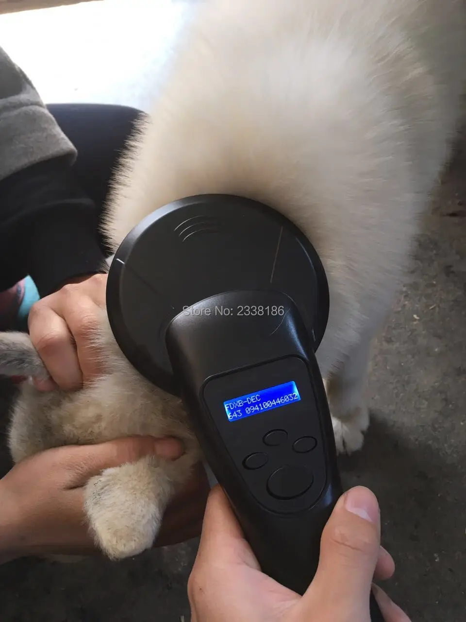 134 2 кГц FDX-B животный микрочип Портативный RFID сканер животных считыватель FDX-A/B