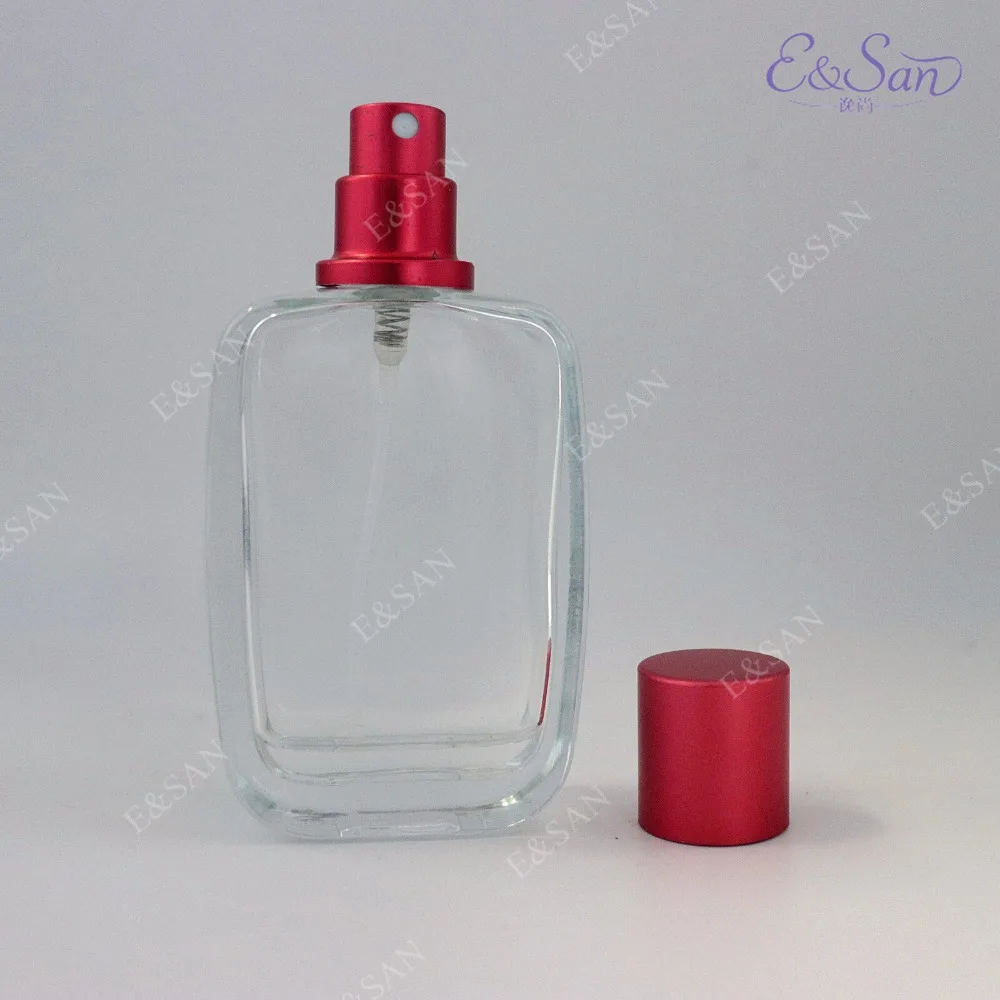 PT202-50ML овальный, прозрачный стеклянная бутылка для духов распылитель косметический пустой бутылки 100 шт./лот