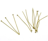 doreenbeads retail antique bronze copper ball head pins 45x0 7mm21 gaugesold per pack of 300