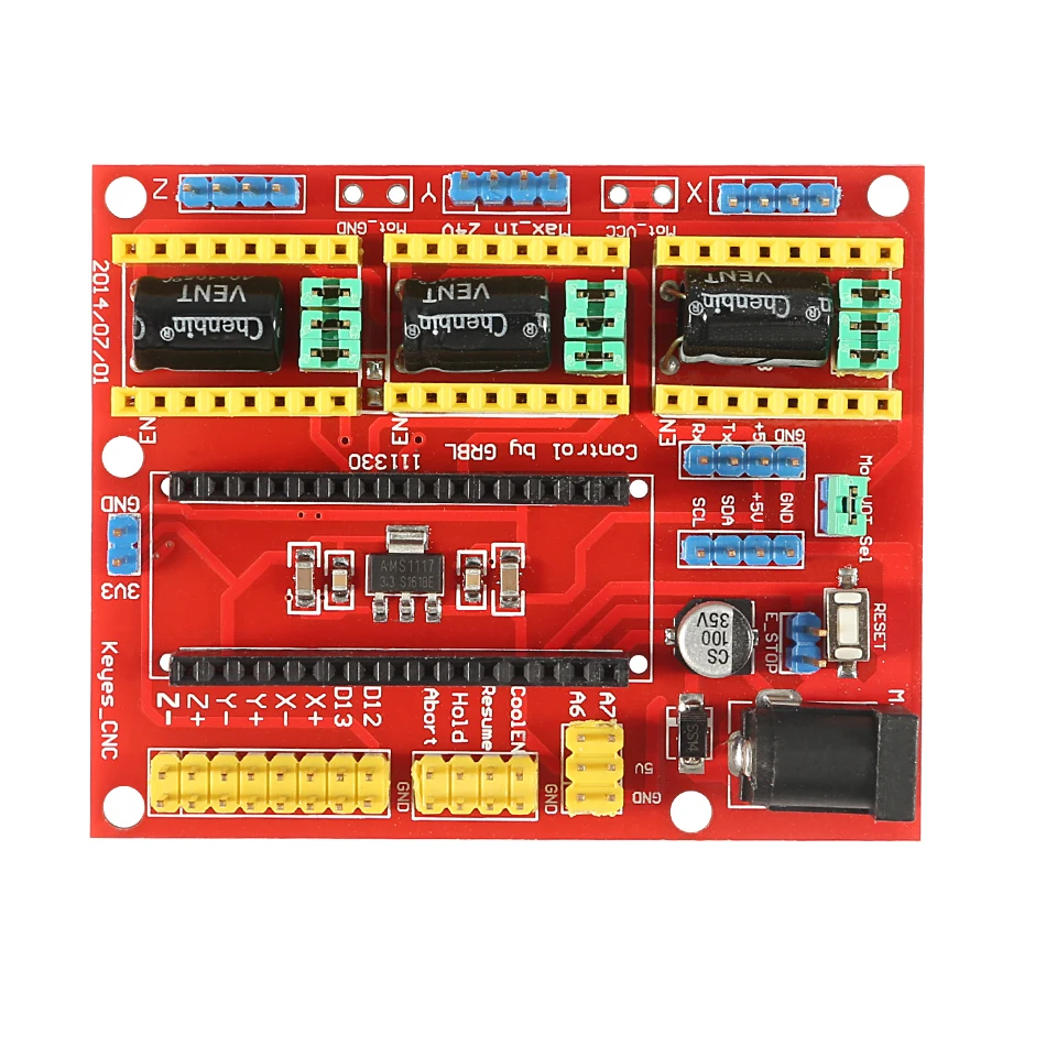 Новый CNC щит V3/V4 Гравировка 3D печатная плата расширения для Arduino Diy Kit | Инструменты