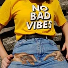 Fashionshow-JF, женская желтая футболка с принтом