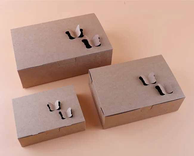 50 шт Одноразовые крафт-бумаги жареные куриные крылышки попкорн десерт коробка