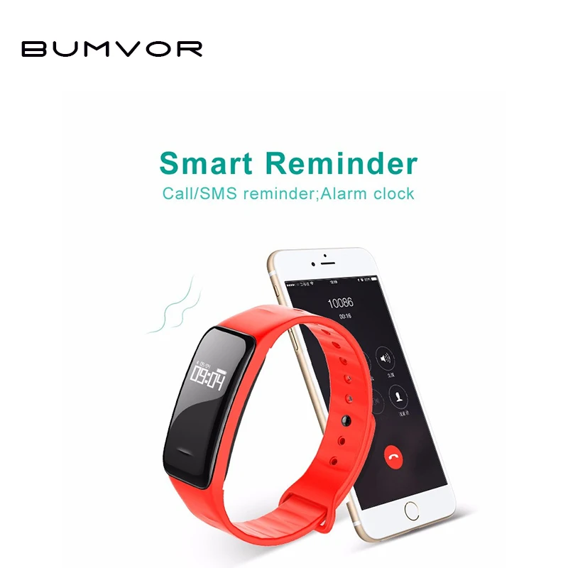 Bumvor Bluetooth Smart Band Приборы для измерения артериального давления сердечного ритма