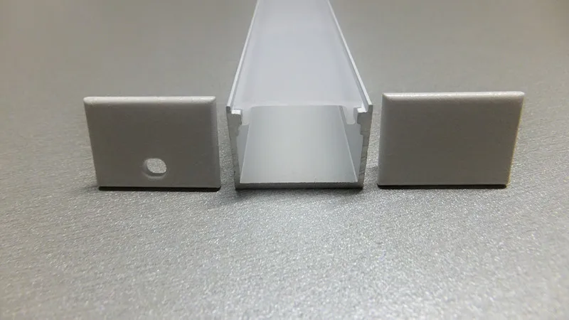 

100cm Aluminium Profile Large Deep Square LED Strip Lighting Free Shipping By Fedex