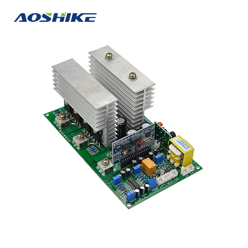 AOSHIKE 1 шт. чистый синусоидальный инвертор частоты плата питания 12 В 24 в 36 в 48 в 60 в высокой мощности