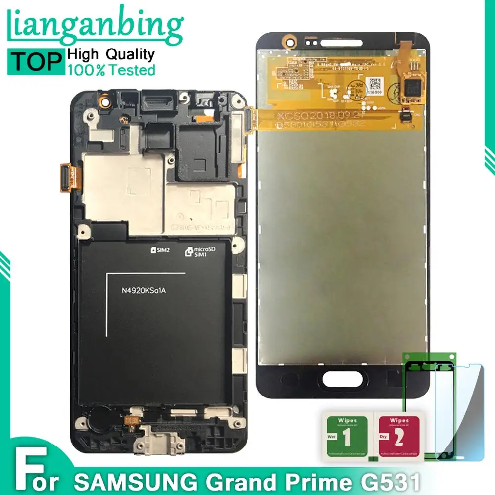 Для Samsung Galaxy Grand Prime G531 G531F SM G531H ЖК дисплей с сенсорным экраном дигитайзер в сборе 5 0