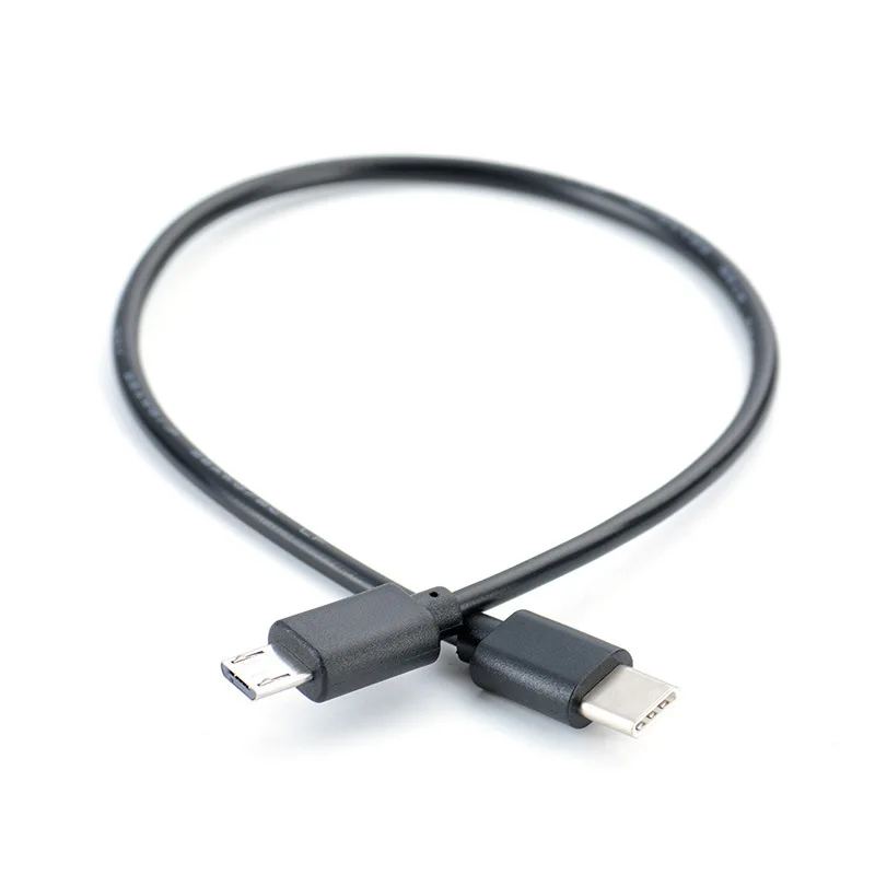Реверсивный дизайн USB 3 0 1 Тип C Штекерный разъем к Micro 2 кабель для передачи данных