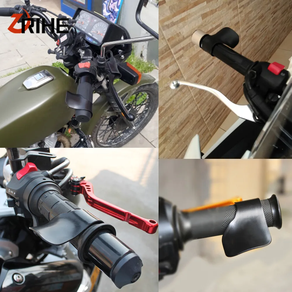 Универсальный мотоцикл дроссельной заслонки зажим Рычаг управления дозаправки