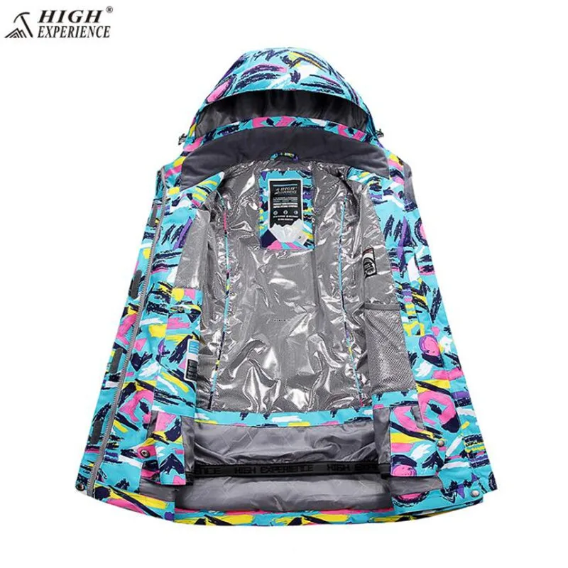 Лыжный костюм для горных лыж спортивное пальто брендовый лыжный женщин зимняя