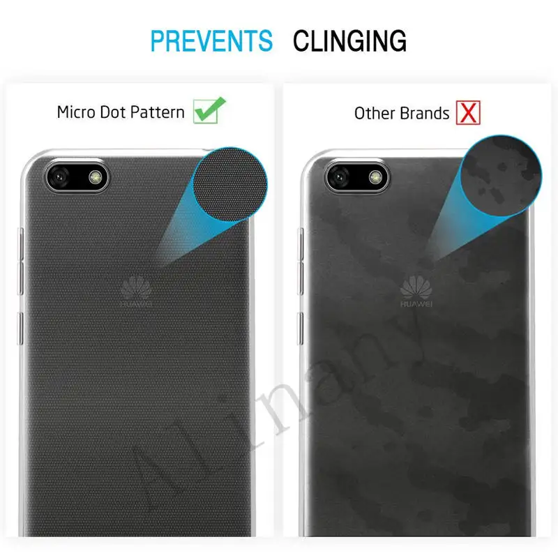 Чехол для Honor 7 S чехол Huawei мягкий силиконовый прозрачный из ТПУ телефона 7S 5 45