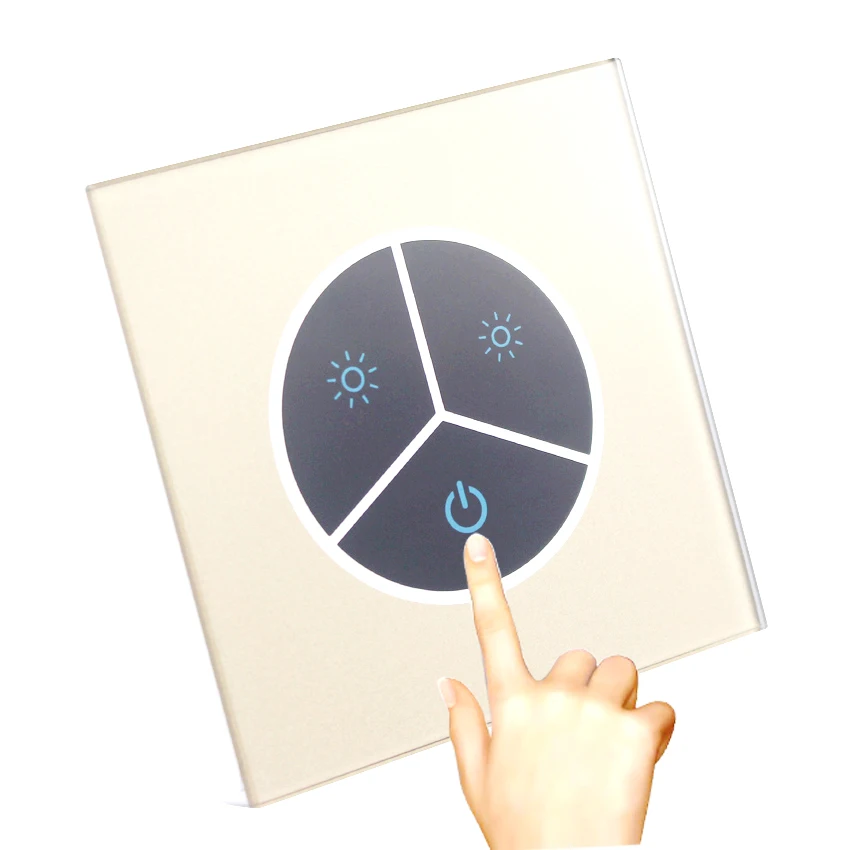 Светодиодная панель регулировки яркости подсветки 12 В 24 в светодиодный диммер