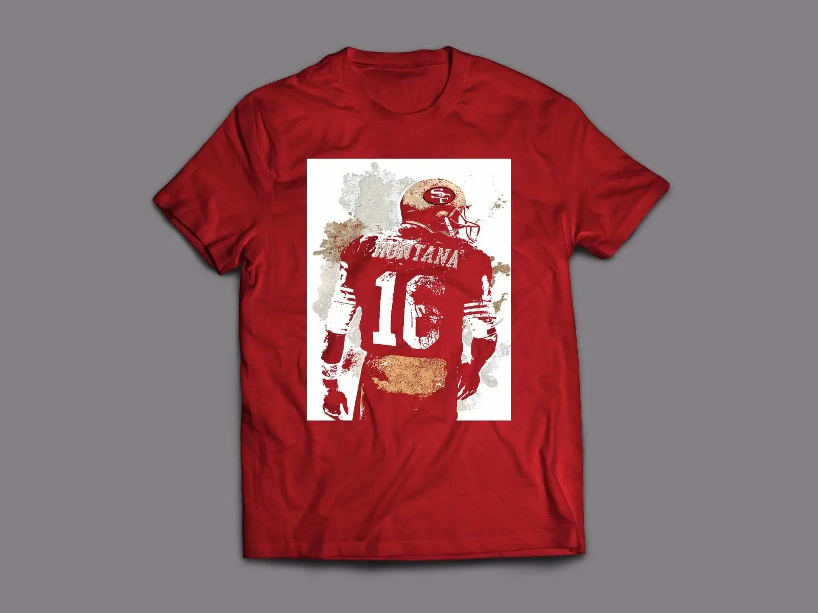49ERS Джо Монтана ** Old Skool Футболка мужская * много вариантов | Мужская одежда