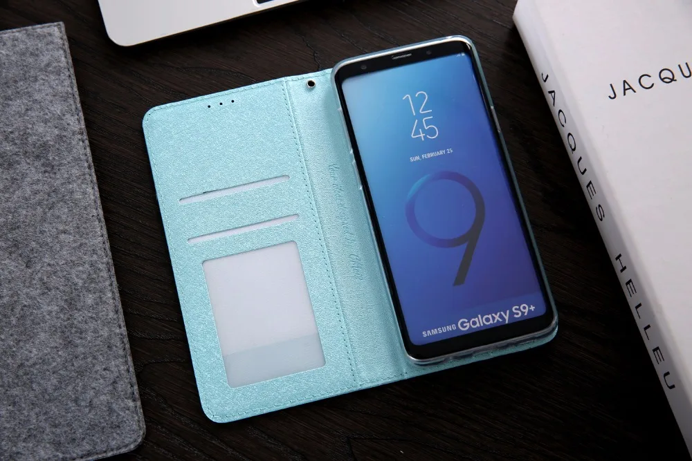 Шелковый кожаный бумажник чехол для samsung Galaxy A50 A70 A30S A50S S8 S9 S10 плюс S7 край S10 5G раскладной чехол с держателем карты Чехол Coque