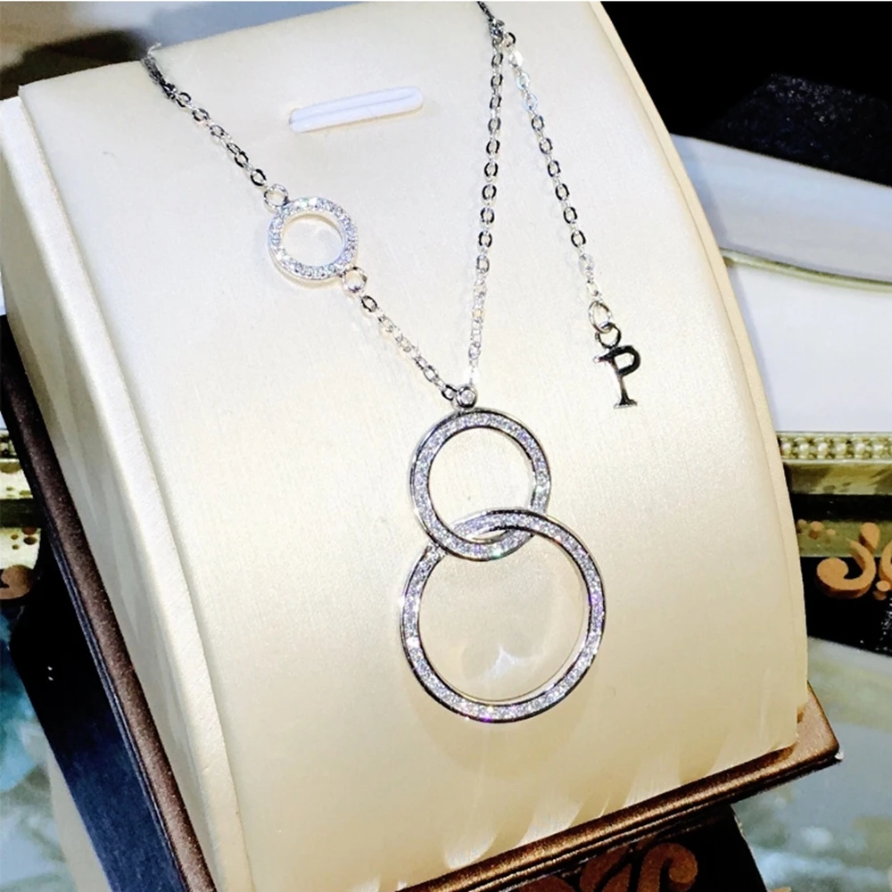 Европе и Америке чистый 925 стерлингового серебра ювелирные изделия для женщин со
