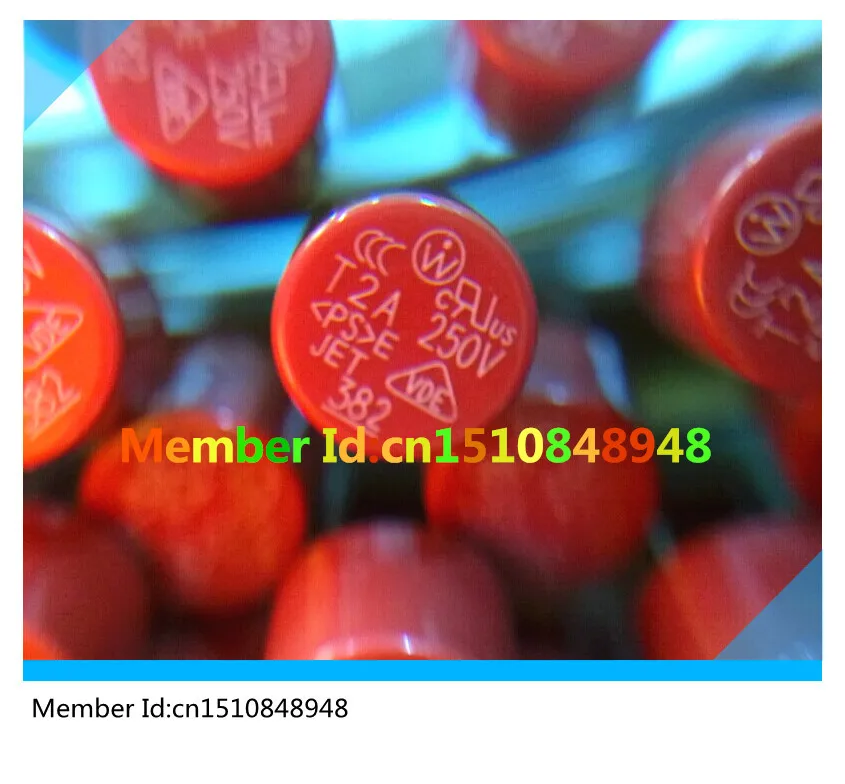 100 шт./лот микро предохранитель TR5 382 миниатюрный медленный удар радиальные