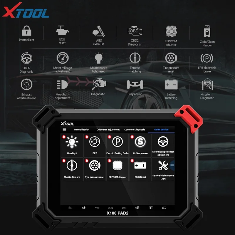 X100 Pad2 XTOOL X100 PAD2 Pro Pad 2 лучше, чем X300 Pro3 DP Auto Key Программист с 4-м и 5-м Immo для большинства моделей автомобилей - Цвет: X100 Pad2
