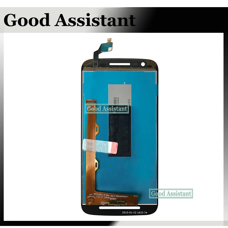 Black/White For Motorola Moto E3 XT1700 / Power XT1706 LCD Display + Touch Screen Digitizer Assembly Replacement | Мобильные