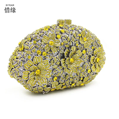 Брендовый новый ювелирный клатч XIYUAN свадебный кошелек роскошные вечерние сумки