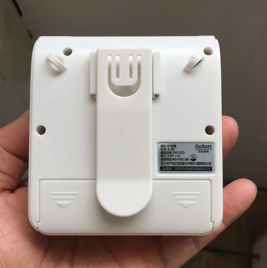 Портативный громкий динамик Rolton K100, мини усилитель голоса, микрофон с USB TF картой, fm-радио для учителя, гид, акция