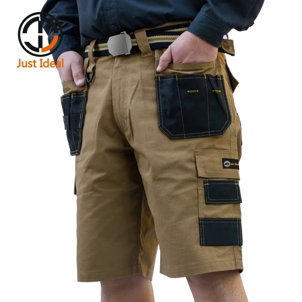 2020 Men Tactical Shorts Military Oxford Waterproof Rip Stop Short Multi Pocket Trousers Men Summer Bermuda Plus size ID625