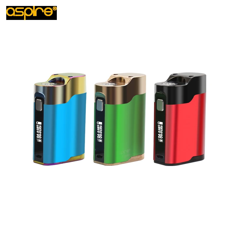 Aspire оригинальный Cygnet 80 Вт Mod портативный поле с 0 86 дюймов OLED экран режим обхода