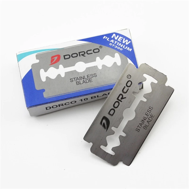 200 шт. 100% оригинальные мужские бритвенные супер острые лезвия для стрижки волос