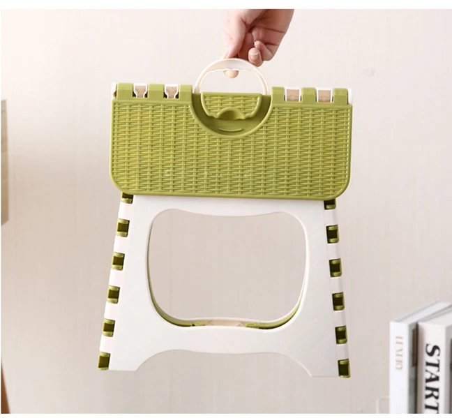 Пластиковая Складная маленькая скамейка для ванной комнаты детский и взрослый