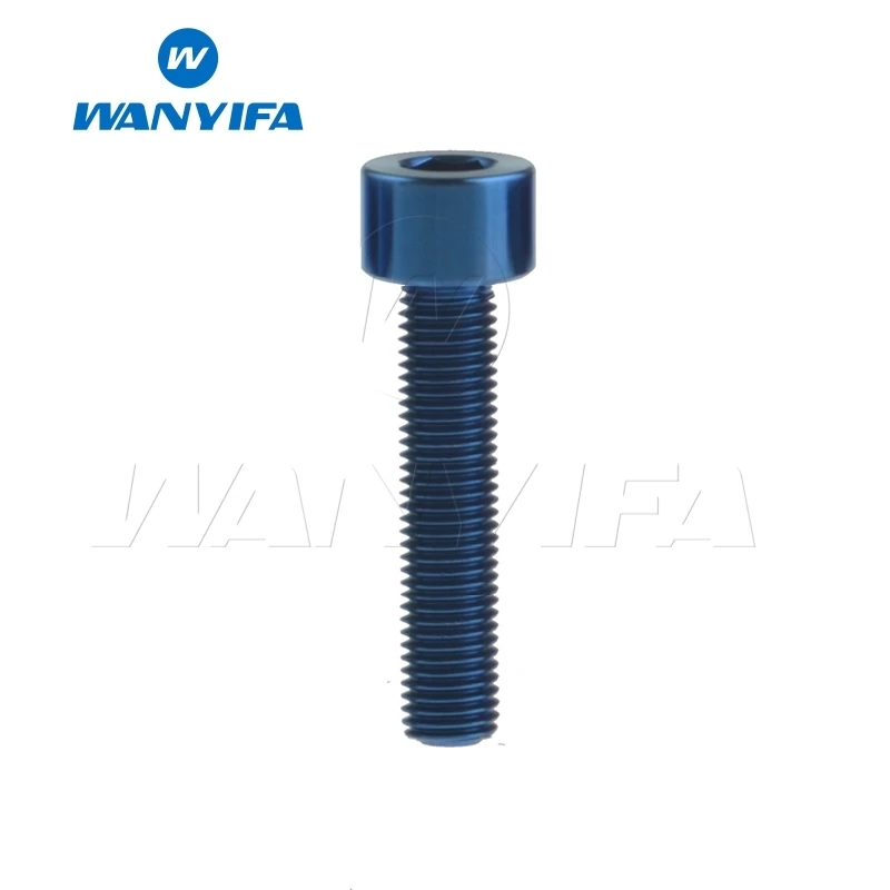 Wanifa головка колонны Винт С Титановым болтом M5x9 15 16 18 20 25 30 35 40 45 50 55 60 мм для