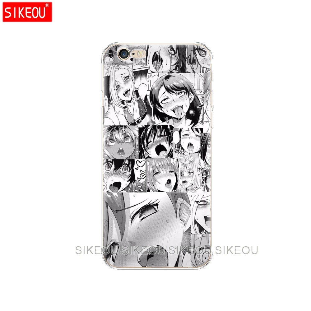 Силиконовый чехол для телефона Iphone 6X8 7 6s 5 5s SE 2020 Plus 10 XR XS 11 Pro Max с японской девушкой