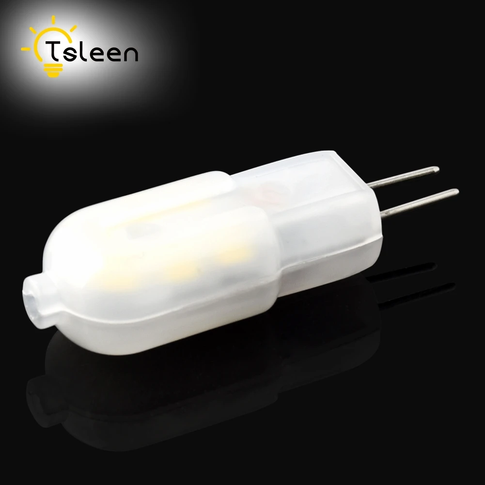 Молочный чехол G4 светодиодный 12 В AC DC COB свет 2 Вт высококачественный светодиодный G4 лампа Тип JC SMD 2835 люстра лампы Замена галогенного света