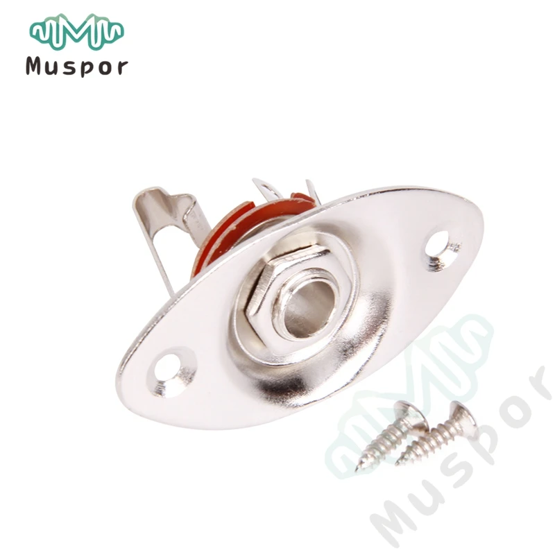 Электрическая док-станция с 2 крепежными винтами для овальной формы 1/4 дюйма (6 35