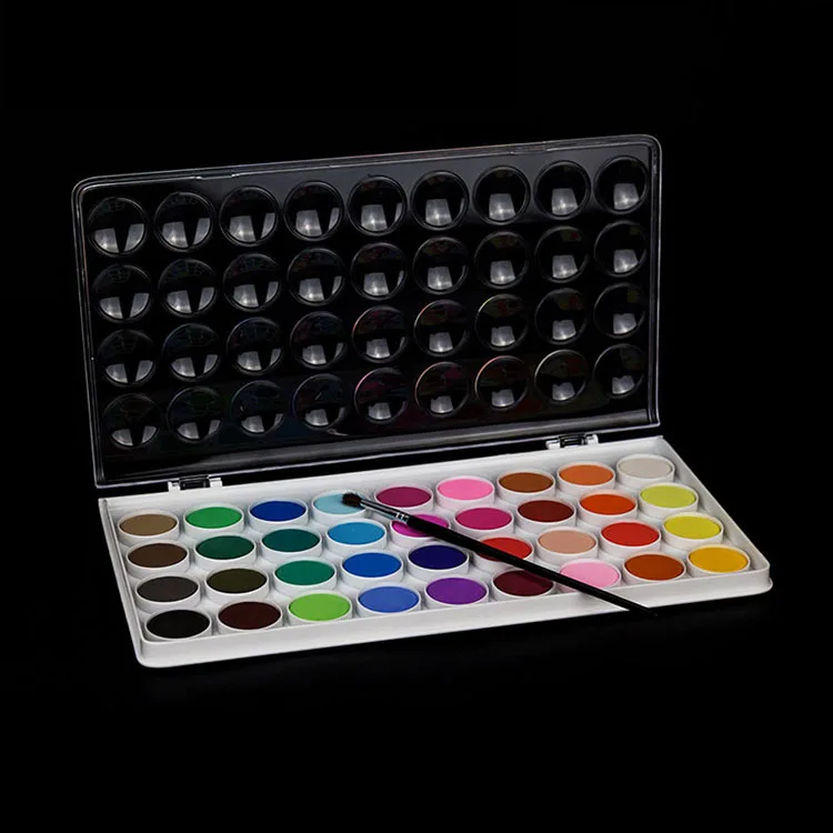 Чехол для рисования гуашью 36 цветов|gouache paint|solid paintpaint gouache |