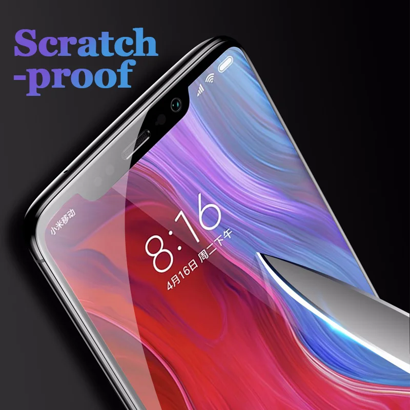 Защитная пленка для экрана Xiaomi 8 закаленное стекло 8lite|Защитные стёкла и плёнки